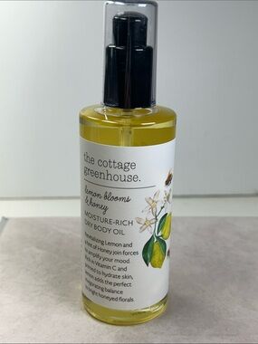 The Cottage Greenhouse Lemon Blooms & Honey Body Oil 4 fl oz